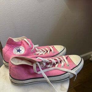 Converse Classic Pink Canvas Sneakers